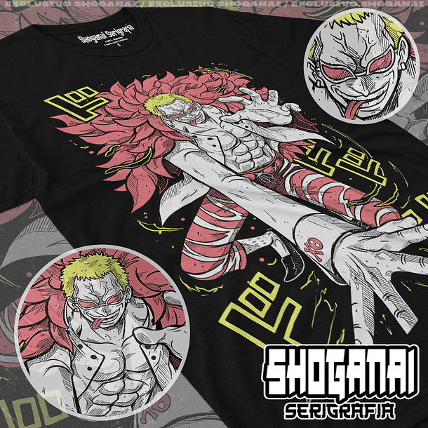 OP60 Donquixote Doflamingo - One Piece / Polera manga corta 1