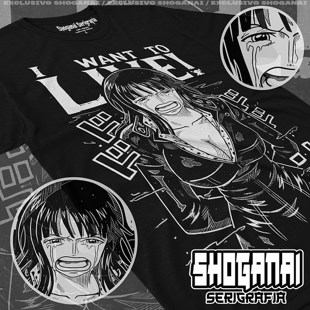 OP61 Nico Robin - One Piece / Polera manga corta 1