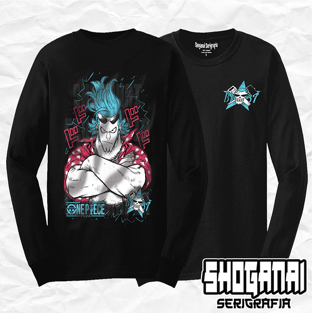 OP62 Franky - One Piece / Polera manga larga 1