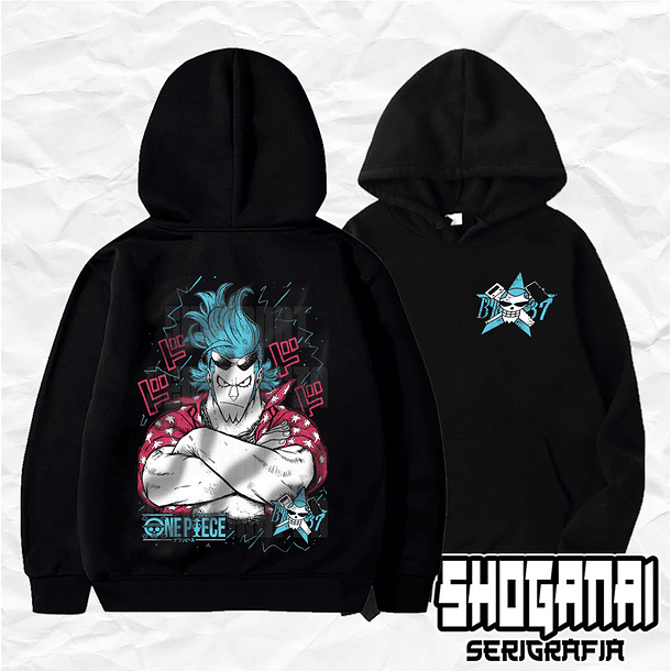 OP62 Franky - One Piece / Hoddie - Poleron Canguro 1