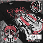 KNY64 Akaza - Kimetsu No Yaiba / Polera manga corta 1