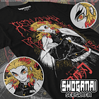 KNY65 Kyojuro Rengoku - Kimetsu No Yaiba / Polera manga corta 1