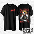 KNY65 Kyojuro Rengoku - Kimetsu No Yaiba / Polera manga corta 1
