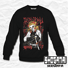 KNY65 Kyojuro Rengoku - Kimetsu No Yaiba / Crewneck - Poleron Polo 1