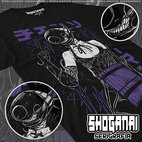 CHSM22 Reze Demonio Bomba - Chainsawman / Polera manga corta