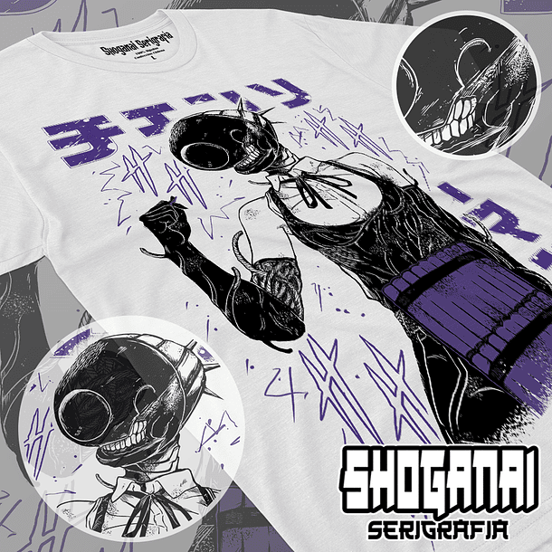 CHSM22 Reze Demonio Bomba - Chainsawman / Polera manga corta 1