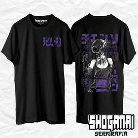 CHSM22 Reze Demonio Bomba - Chainsawman / Polera manga corta