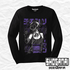 CHSM22 Reze Demonio Bomba - Chainsawman / Polera manga larga