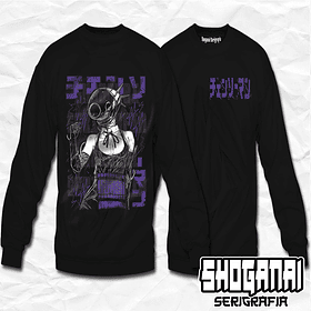 CHSM22 Reze Demonio Bomba - Chainsawman / Crewneck - Poleron Polo
