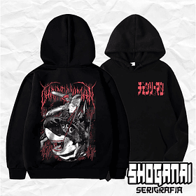 CHSM23 Beam y Denji - Chainsawman / Hoddie - Poleron Canguro