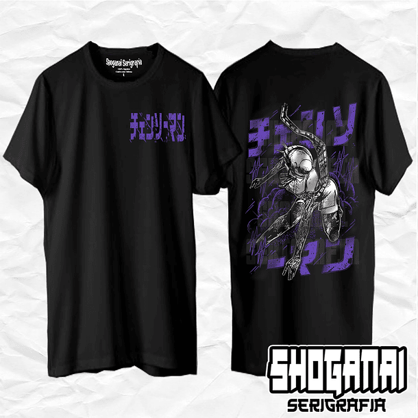 CHSM24 Reze Demonio Bomba - Chainsawman / Polera manga corta 1