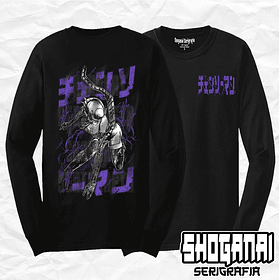 CHSM24 Reze Demonio Bomba - Chainsawman / Polera manga larga