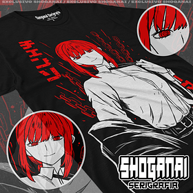 CHSM01 Makima - Chainsawman / Polera manga corta