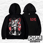 CHSM02 Denji, Power, Aki y Pochita - Chainsawman / Hoddie - Poleron Canguro 1