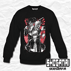 CHSM02 Denji, Power, Aki y Pochita - Chainsawman / Crewneck - Poleron Polo 1