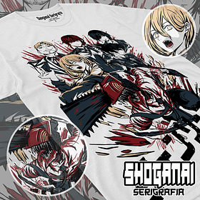 CHSM03 Devil Hunters - Cazadores - Chainsawman / Polera manga corta