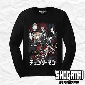 CHSM03 Devil Hunters - Cazadores - Chainsawman / Polera manga larga