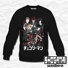CHSM03 Devil Hunters - Cazadores - Chainsawman / Crewneck - Poleron Polo 1