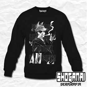 CHSM04 Aki Hayakawa - Chainsawman / Crewneck - Poleron Polo