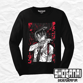 CHSM05 Aki Hayakawa - Chainsawman / Polera manga larga