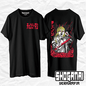 CHSM07 Power - Chainsawman / Polera manga corta