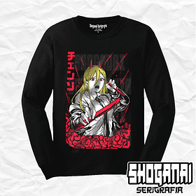 CHSM07 Power - Chainsawman / Polera manga larga