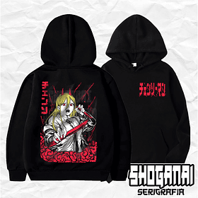 CHSM07 Power - Chainsawman / Hoddie - Poleron Canguro
