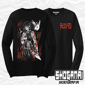 CHSM09 Asa Mitaka - Chainsawman / Polera manga larga