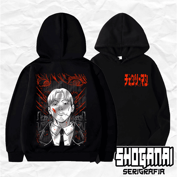 CHSM10 Kishibe - Chainsawman / Hoddie - Poleron Canguro 1