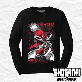 CHSM12 Denji - Chainsawman / Polera manga larga