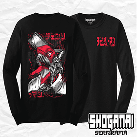 CHSM12 Denji - Chainsawman / Polera manga larga