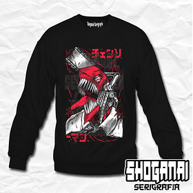 CHSM12 Denji - Chainsawman / Crewneck - Poleron Polo