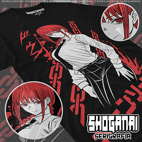 CHSM13 Makima - Chainsawman / Polera manga corta
