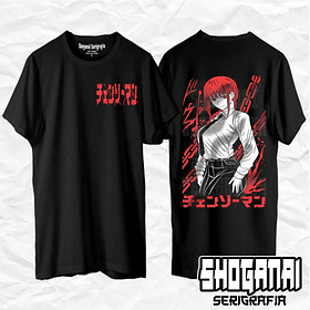 CHSM13 Makima - Chainsawman / Polera manga corta