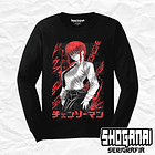 CHSM13 Makima - Chainsawman / Polera manga larga 1