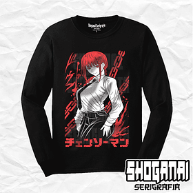 CHSM13 Makima - Chainsawman / Polera manga larga