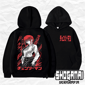CHSM13 Makima - Chainsawman / Hoddie - Poleron Canguro