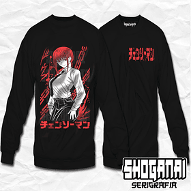 CHSM13 Makima - Chainsawman / Crewneck - Poleron Polo