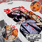 CHSM14 Denji, Power, Aki y Pochita - Chainsawman / Polera manga corta 1