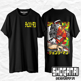 CHSM15 Denji - Chainsawman / Polera manga corta