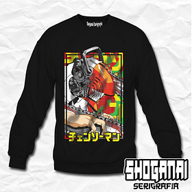CHSM15 Denji - Chainsawman / Crewneck - Poleron Polo