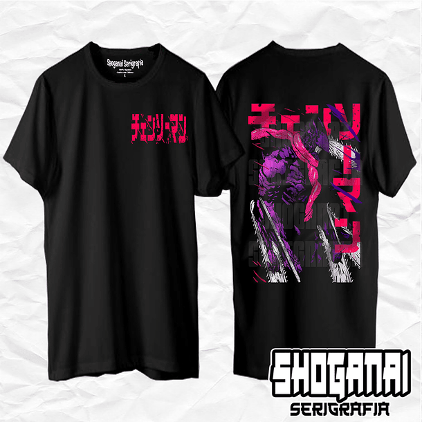 CHSM16 Chainsawman - Chainsawman / Polera manga corta 1