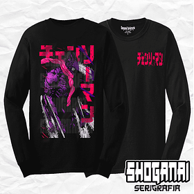 CHSM16 Chainsawman - Chainsawman / Polera manga larga