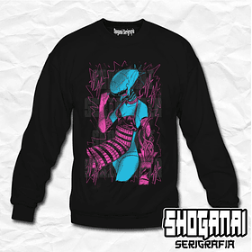 CHSM17 Reze Demonio Bomba - Chainsawman / Crewneck - Poleron Polo