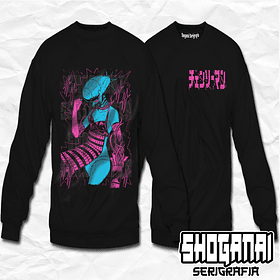 CHSM17 Reze Demonio Bomba - Chainsawman / Crewneck - Poleron Polo