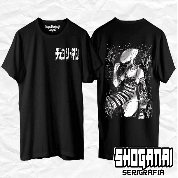 CHSM17 OP2 Reze Demonio Bomba - Chainsawman / Polera manga corta 1