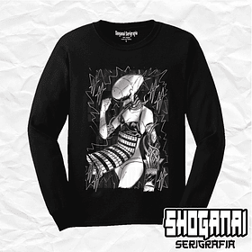 CHSM17 OP2 Reze Demonio Bomba - Chainsawman / Polera manga larga