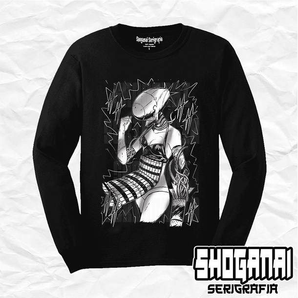 CHSM17 OP2 Reze Demonio Bomba - Chainsawman / Polera manga larga 1