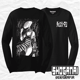 CHSM17 OP2 Reze Demonio Bomba - Chainsawman / Polera manga larga