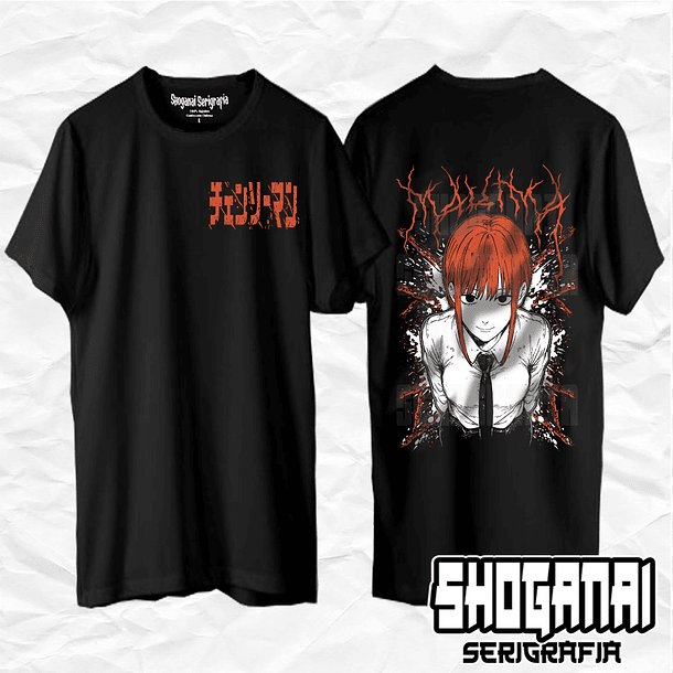 CHSM19 Makima - Chainsawman / Polera manga corta 1